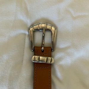 Rustic light brown belt